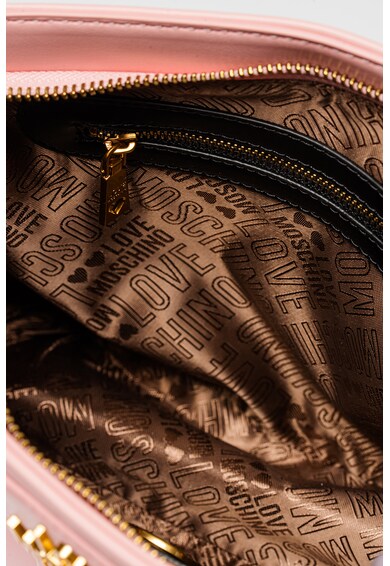 Love Moschino Keresztpántos műbőr táska kendős kiegészítővel női