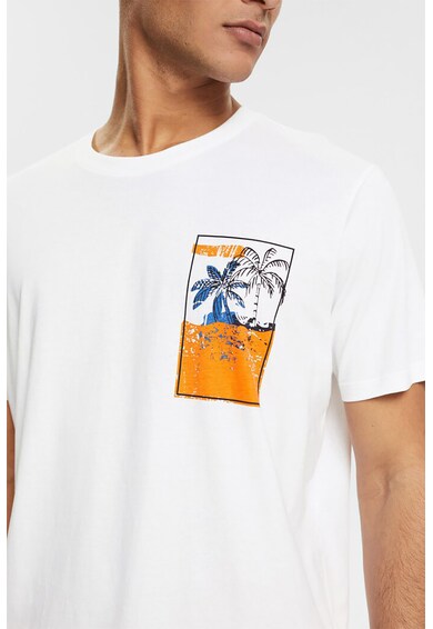 EDC by Esprit Памучна тениска с щампа Мъже