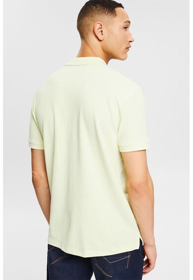 Esprit Тениска с органичен памук с яка Мъже