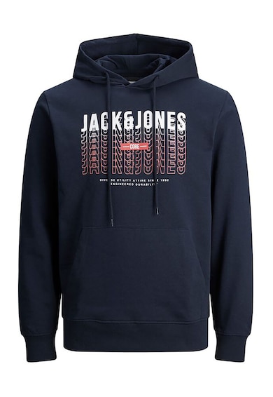 Jack & Jones Kapucnis pulóver logómintával férfi