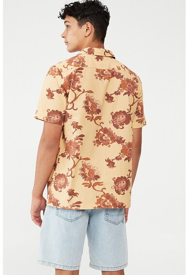 Cotton On Памучна риза с джоб на гърдите Мъже