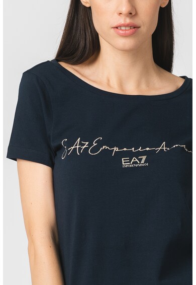 EA7 Póló hímzett logóval női