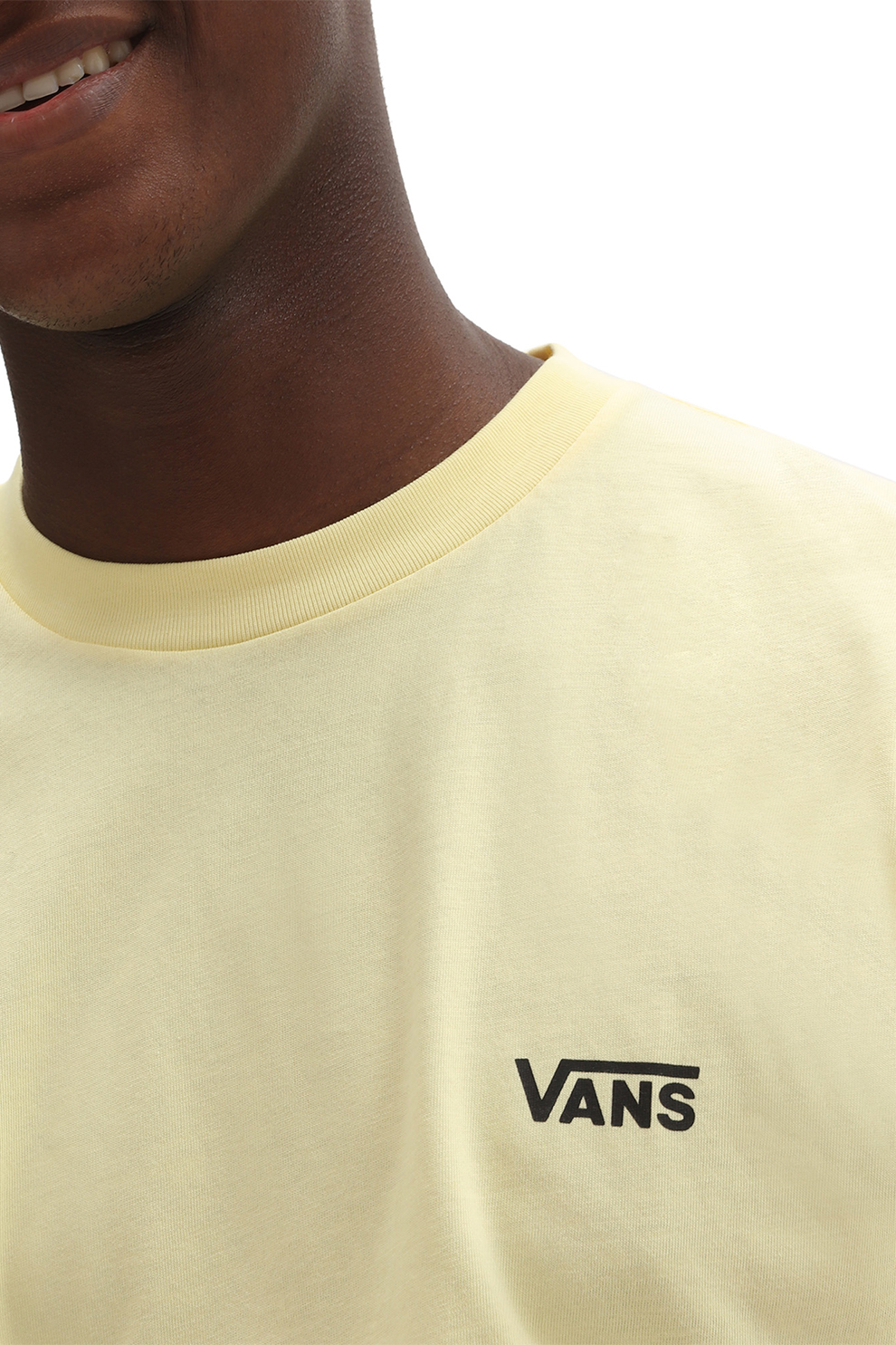 Vans Памучна тениска Left с лого Мъже