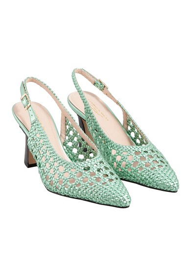 Recommendation grow up companion Pantofi slingback de piele cu design perforat Tosca Blu (SS2227S242-C43) |  Fashion Days