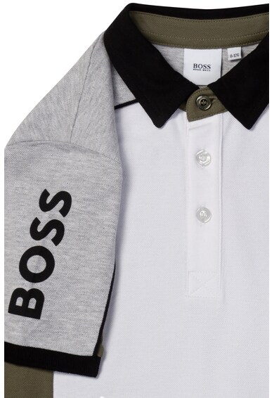 BOSS Kidswear Тениска с яка и бермуди Момчета