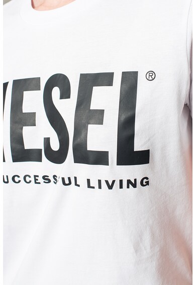 Diesel Tricou slim fit cu imprimeu logo supradimensionat T-Sily-Ecologo Femei