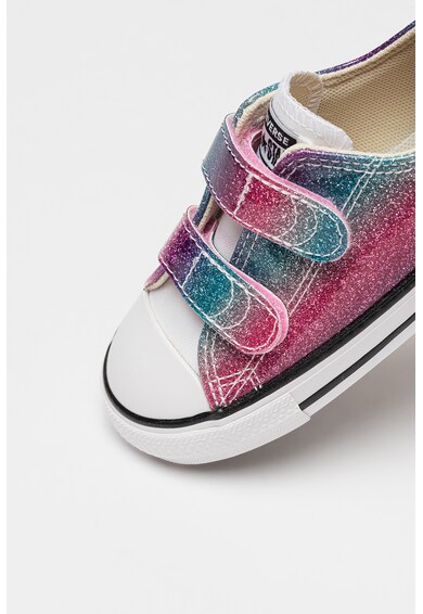 Converse Спортни обувки Chuck Taylor All Star 2V Glitter Drip с велкро Момичета