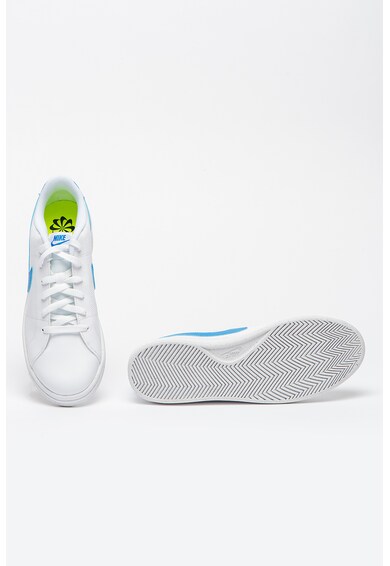 Nike Pantofi sport de piele ecologica si garnituri contrastante Court Royale Barbati