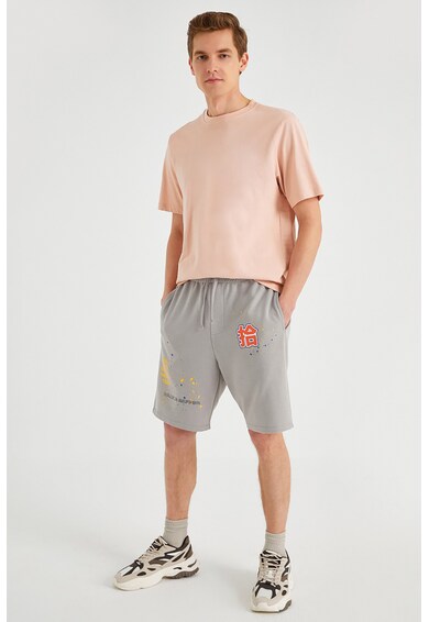 Electronic Harmonious Sincerely Bermude sport slim fit cu imprimeu KOTON (2SAM40187MK-023) | Fashion Days Electronic Harmonious Sincerely Bermude sport slim fit cu imprimeu KOTON (2SAM40187MK-023) | Fashion Days
