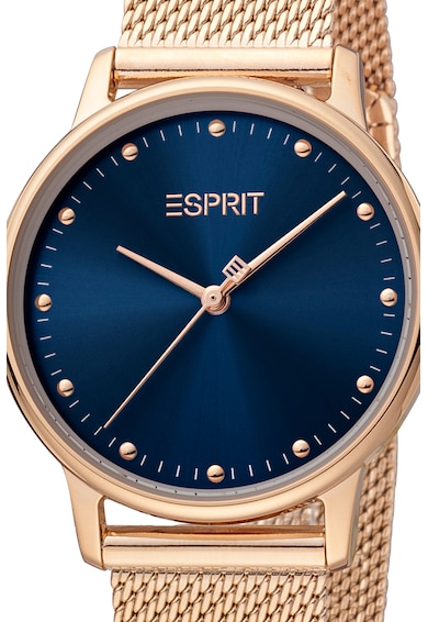 Esprit Часовник от неръждаема стомана със сменяема кожена каишка Жени