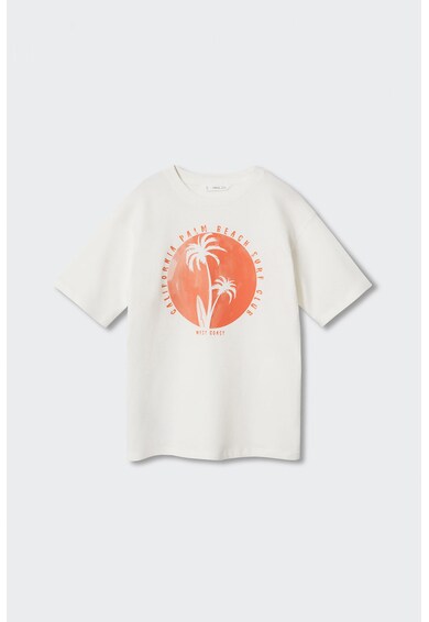 Mango Плажна тениска с принт Момчета