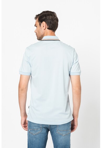BOSS Pack galléros póló kontrasztos részletekkel férfi