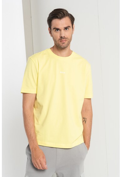 BOSS Chup kényelmes fazonú póló logós részlettel férfi