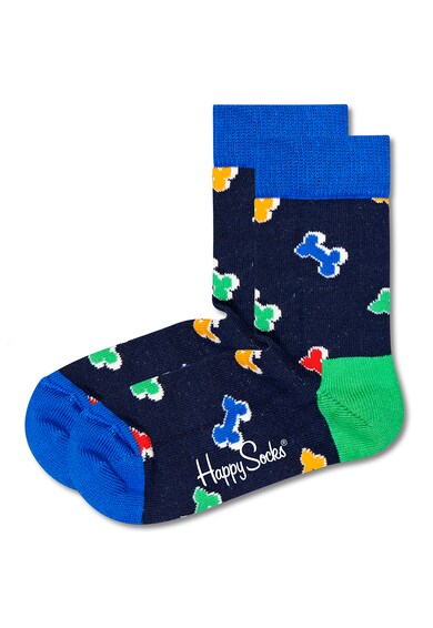 Happy Socks Rövid szárú mintás pamuttartalmú zokni szett - 2 pár Lány