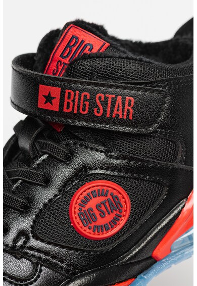 Big Star Pantofi sport de piele ecologica cu detalii logo Fete