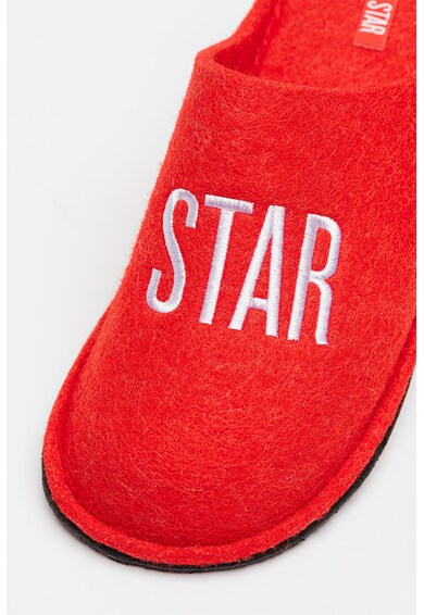 Big Star Papuci cu logo brodat Femei