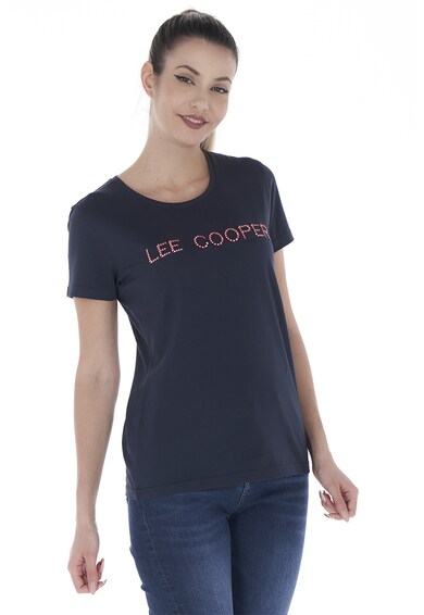 Lee Cooper Тениска с овално деколте и лого Жени