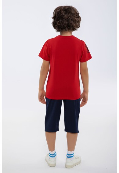 U.S. Polo Assn. Памучна тениска и къс панталон с лого Момчета