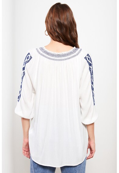 Bluza cu model etnic si detalii brodate LC WAIKIKI (S2BR98Z8-RVK