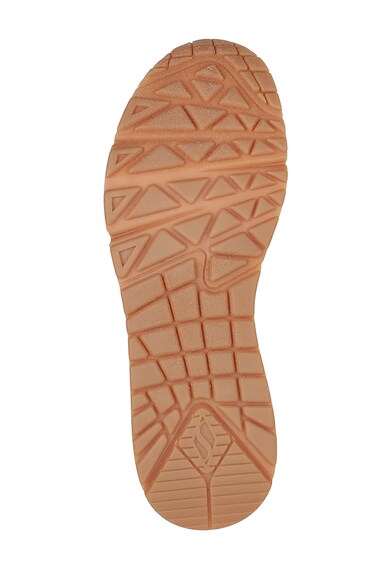 Skechers Pantofi sport de piele ecologica Uno-Metallic Love Femei