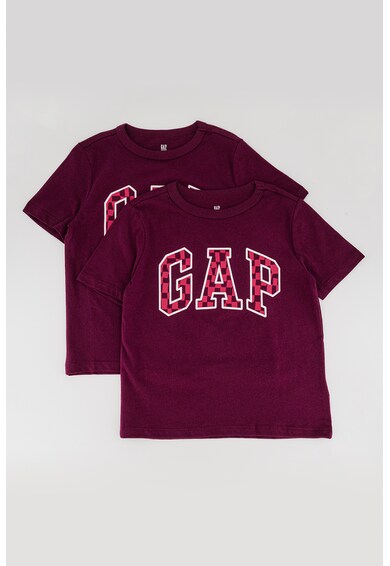 GAP Set de tricouri cu imprimeu logo - 2 piese Baieti