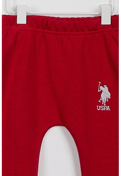 U.S. Polo Assn. Set de bluza polo si pantaloni sport Fete