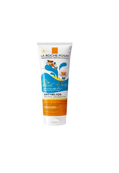 La Roche-Posay Детски лосион-гел  Anthelios Dermo-Pedriatrics wet skin за влажна/суха кожа, SPF 50+, 250 мл Момичета