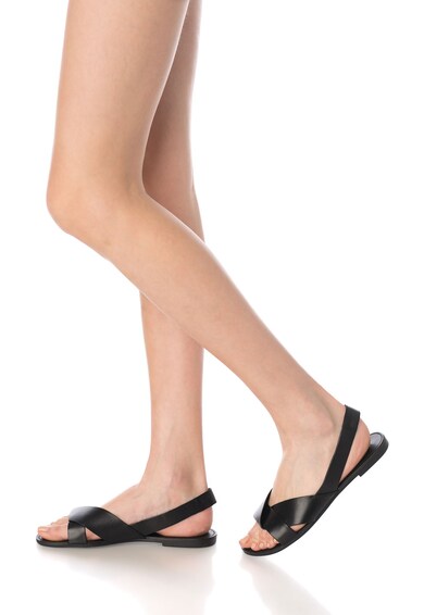 Vagabond Shoemakers Sandale slingback negre de piele Tia Femei