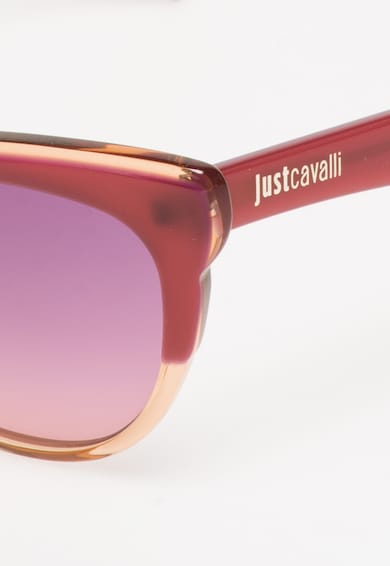 JUST CAVALLI Слънчеви очила в цвят брик с лого Жени