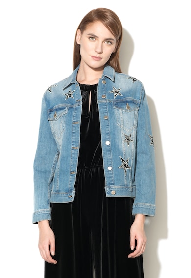 draft Antipoison I have an English class Jacheta din denim cu aplicatii cu margele Silvian Heach (CVA17452GB-JEANS-MEDI) | Fashion Days draft Antipoison I have an English class Jacheta din denim cu aplicatii cu margele Silvian Heach (CVA17452GB-JEANS-MEDI) | Fashion Days