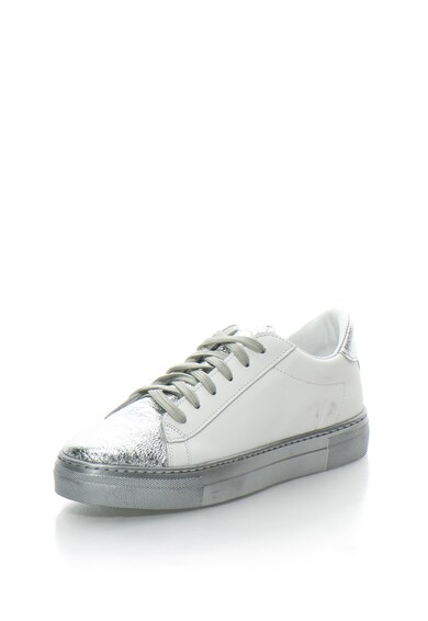Mitt Prevail Hectares Pantofi sport de piele Zee Lane (SNIK-VULCAN-PELLE-BIANCO-ARGENTO-ZNE) | Fashion Days Mitt Prevail Hectares Pantofi sport de piele Zee Lane (SNIK-VULCAN-PELLE-BIANCO-ARGENTO-ZNE) | Fashion Days