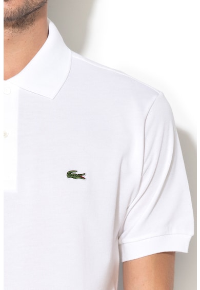 Lacoste Тениска от пике с яка и бродирано лого Мъже