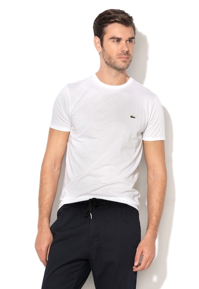Lacoste Normál fazonú póló kis logós foltrátéttel férfi