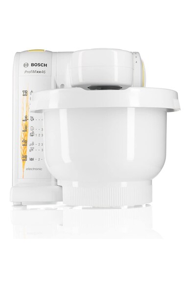 BOSCH Robot de bucatarie  , 550 W, bol 3.9 l, blender 1 l, masina de tocat, 4 viteze, Alb Femei