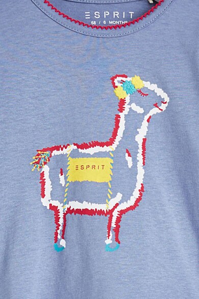 Esprit Bluza sport cu imprimeu si capse pe umar Fete