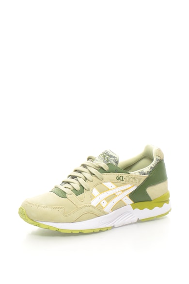 Asics Pantofi sport din piele intoarsa cu design colorblock GEL-LYTE V, Unisex Barbati