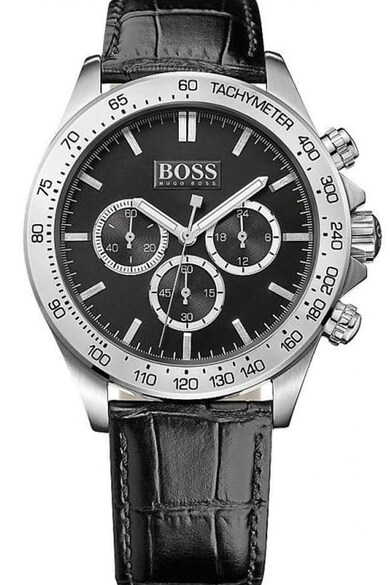 HUGO BOSS Ceas cronograf cu o curea de piele Barbati