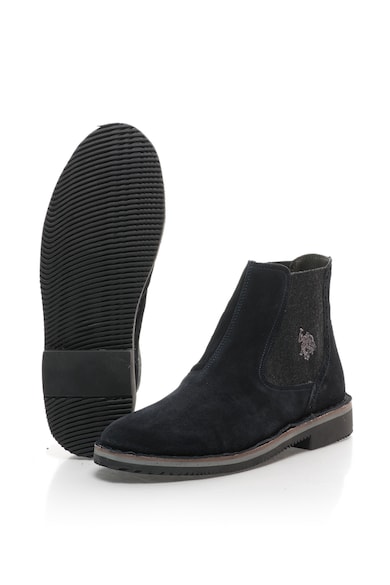 U.S. Polo Assn. Ghete Chelsea de piele intoarsa Sawyer Barbati