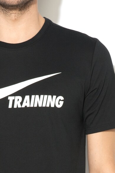 Nike Tricou athletic cut cu imprimeu logo cauciucat, pentru fitness Barbati