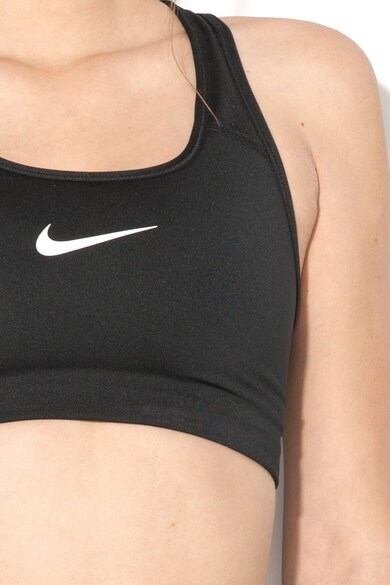 Nike Bustiera de compresie cu spate decupat, pentru fitness Dri-Fit Femei