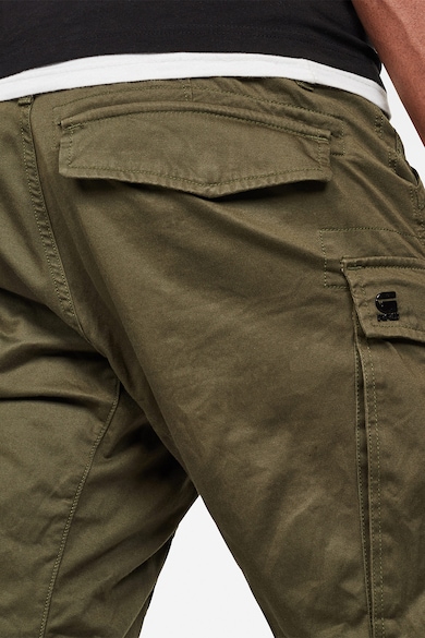 G-Star RAW Pantaloni cargo cu mansete cu snur si buzunare Rovic Barbati