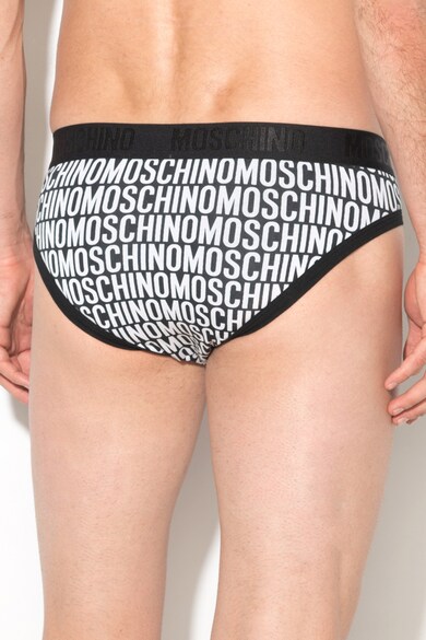 Moschino Set de chiloti cu imprimeu logo - 2 perechi Barbati