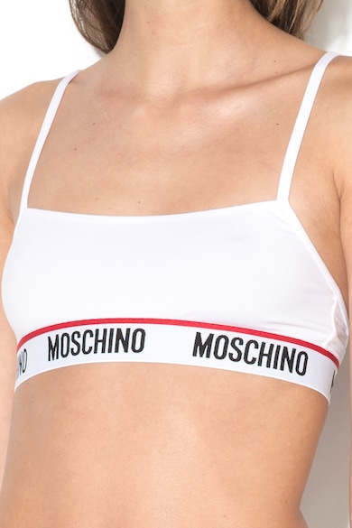 Moschino Sutien bandeau cu banda logo Femei