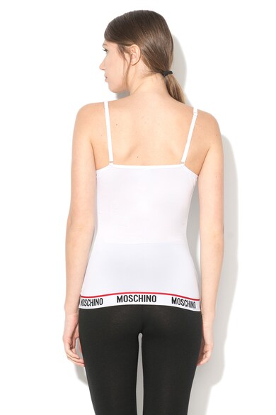 Moschino Top cu banda logo Femei