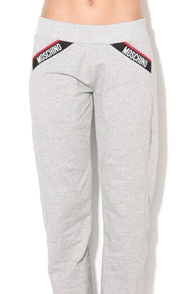 Moschino Pantaloni jogger de casa cu buzunare si banda elastica in talie Femei