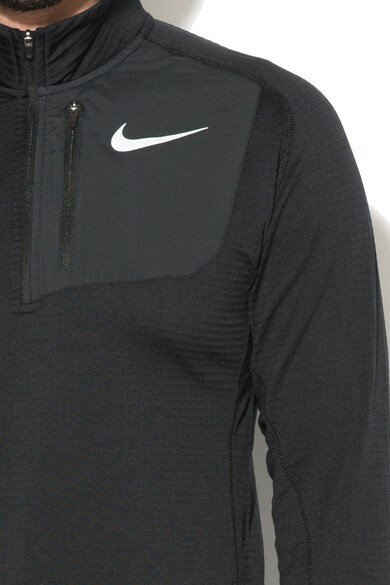 Nike Bluza cu fenta scurta cu fermoar pentru alergare Barbati