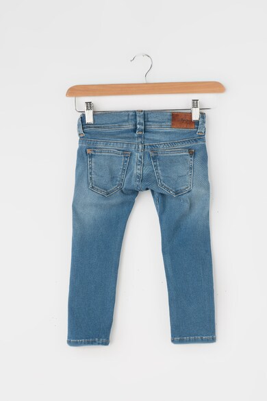 Pepe Jeans London Blugi slim fit cu aspect decolorat Tracker Baieti