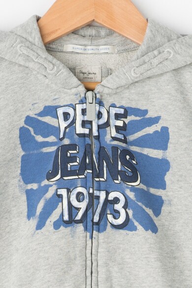 Pepe Jeans London Sinael Zipzáros Kapucnis Pulóver Fiú