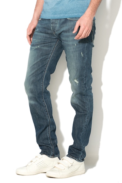 Pepe Jeans London Blugi slim fit cu talie joasa Hatch Barbati