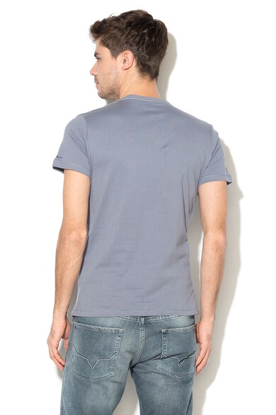 Pepe Jeans London Tricou slim fit cu imprimeu foto Rowena Barbati